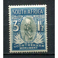 Южная Африка - 1933/1936 - Переселенка 3Р+1 1/2Р - (есть тонкое место) - [Mi.73] - 1 марка. MH.  (Лот 99EZ)-T25P8