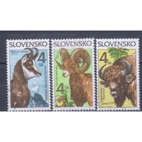 [278] Словакия 1996. Фауна.Дикие копытные животные. Гашеная серия.