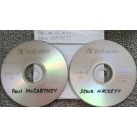 DVD MP3 дискография - Paul McCARTNEY (CD & Vinyl rip), Steve HACKETT - 2 DVD
