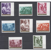 Религия. Живопись. Руанда. 1967. 8 марок б/з (полная серия). Michel N 218-225 (50,0 е)