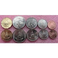 Вануату. Набор 5 монет = 5, 10, 20, 50, 100 вату 2015 года