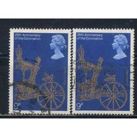 Великобритания 1978 25 летие коронации Елизаветы II Коронационная карета #765