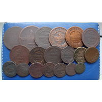 Сборный лот монет с рубля                                                                                            (3)