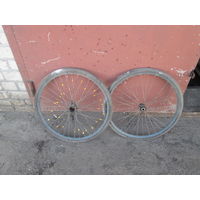 Два колеса велосипеда"Вайрас"(Орлёнок)