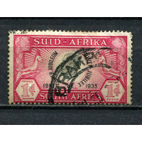 Южная Африка - 1935 - Серебряный юбилей короля Георга V 1Р - [Mi.98] - 1 марка. Гашеная.  (Лот 100EZ)-T25P8