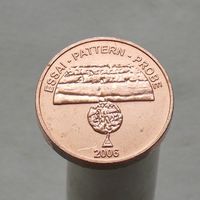 Монетовидный евро жетон 5 ceros 2006 Ватикан