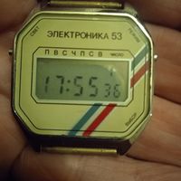 Редие часы электроника 53