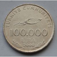 Турция, 100.000 лир 2000 г.