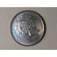 10 цент Канада 2002