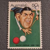 Австралия. Бильярдист Walter Lindrum 1898-1960
