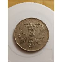 Кипр 5 центов 1994 год