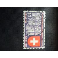 Швейцария. Дезавуация. 1939г. гашеная