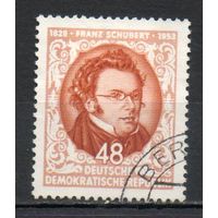 Знаменитые личности ГДР 1953 год серия из 1 марки