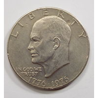 США 1 доллар 1976  200 лет независимости двор P
