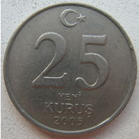 Турция 25 куруш 2005 г. (g)