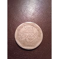 Центральная Африка 500 франков 1998