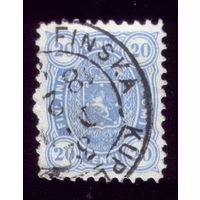 1 марка 1875 год Финляндия 16а