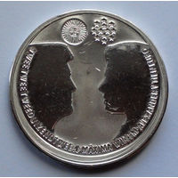 Нидерланды 10 евро. 2002. Королевская свадьба
