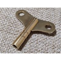 Ключ латунный заводной к часам настольным/настенным.Квадрат 5 мм