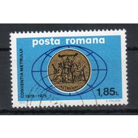 100 лет метрической конвенции Румыния 1975 год серия из 1 марки