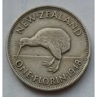 Новая Зеландия 1 флорин (2 шиллинга) 1948 г.