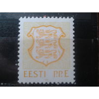 Эстония 1992 Стандарт, герб р.р.Е**