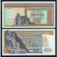 Египет 1 фунт 1978 год. UNC