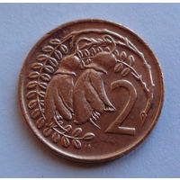 Новая Зеландия 2 цента. 1973