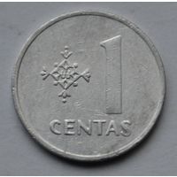 Литва, 1 цент 1991 г.