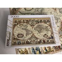 Пазл Историческая карта мира