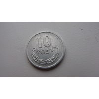 Польша 10 грошей 1974