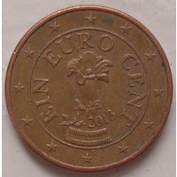 1 евроцент 2013 Австрия. Возможен обмен