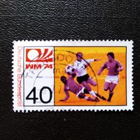 Марка Германия 1974 год Чемпионат мира