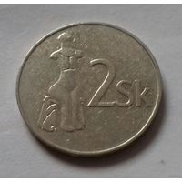 2 кроны, Словакия 1993 г.