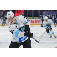 Фуфайка хоккейная игровая #34 KUZNETSOV (гостевая) ХК Динамо-Минск