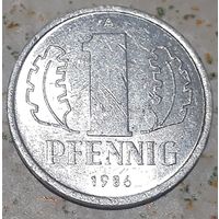Германия - ГДР 1 пфенниг, 1986 (4-14-2)