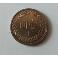 1 доллар (юань) 2014 г. Тайвань