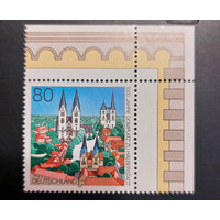 Германия 1996. Соборная площадь. Город. Архитектура (уголок)