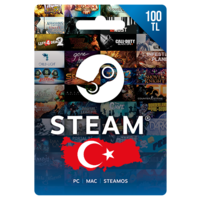 Steam 100 TL (Турция)
