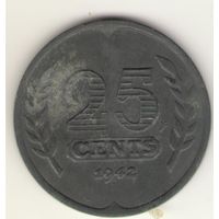 25 центов 1942 г.