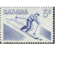 Канада 1957 спорт Лыжи гаш