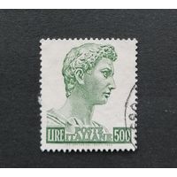 Италия 1957 Святой Георгий. Скульптура Донателло