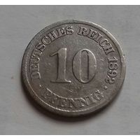 10 пфеннигов, Германия 1892 A