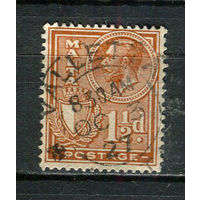 Британские колонии - Мальта - 1926/1927 - Король Георг V и герб 1 1/2 P - [Mi.118] - 1 марка. Гашеная.  (Лот 37Fe)-T25P13