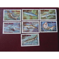 Вьетнам 1991 г. Морская фауна.