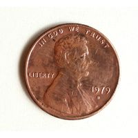 США. 1 цент 1979 г. D