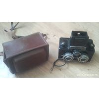 СПУТНИК-Стерео очень редкий пленочный фотоаппарат из СССР в хорошем сохране