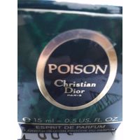 Редкая парфюмерия Духи Пуазон от Кристиан Диор Париж(Poison Christian Dior).Винтаж.100% оригинал 1985года.15 мл(будет около 10 мл)