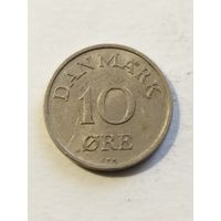 Дания 10 оре 1958