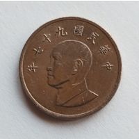 Тайвань. 1 доллар.